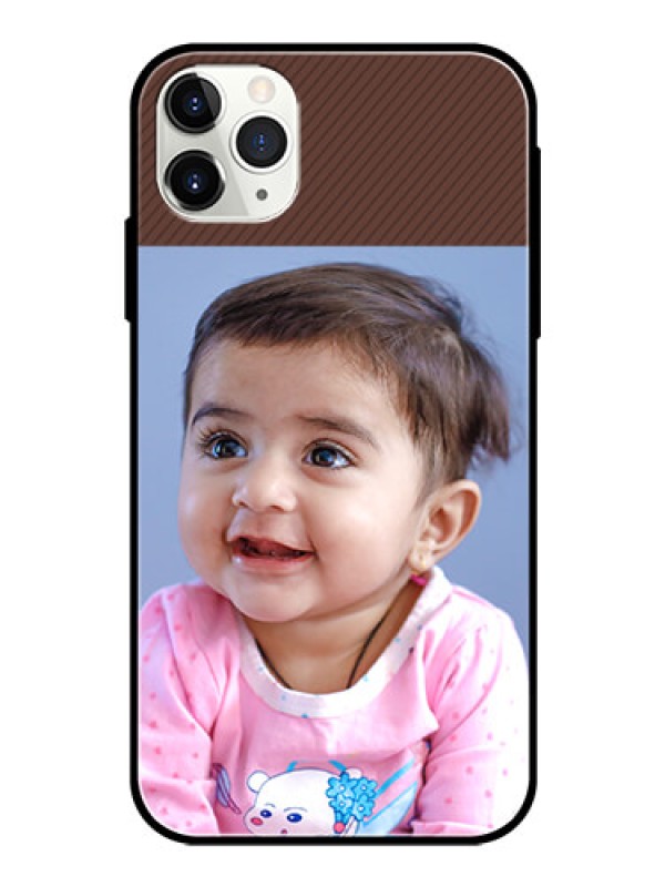 Custom Apple iPhone 11 Pro Max Custom Glass Mobile Case  - Elegant Case Design