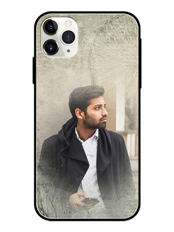 Custom Apple iPhone 11 Pro Max Custom Glass Phone Case  - with vintage design