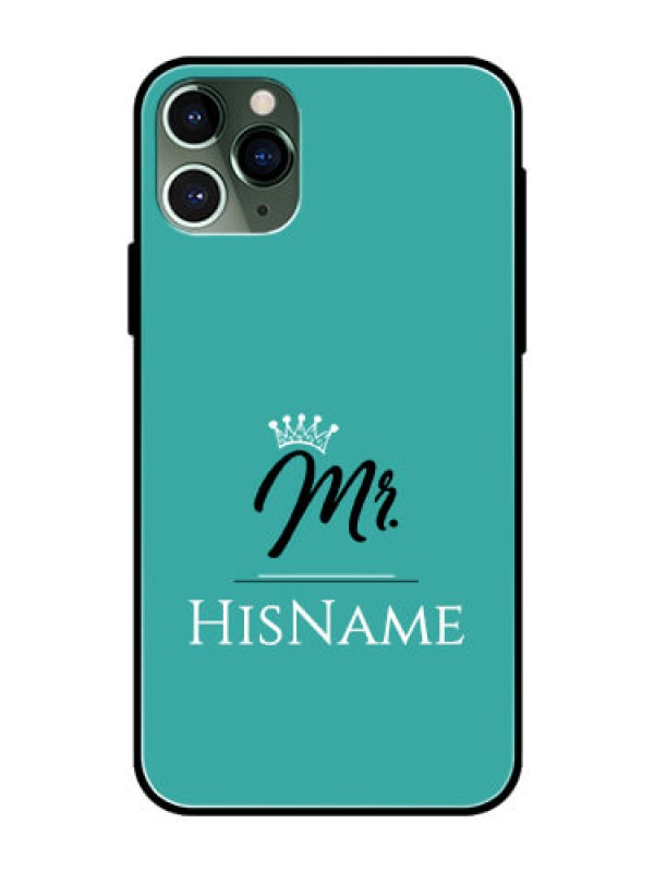 Custom Iphone 11 Pro Custom Glass Phone Case Mr with Name