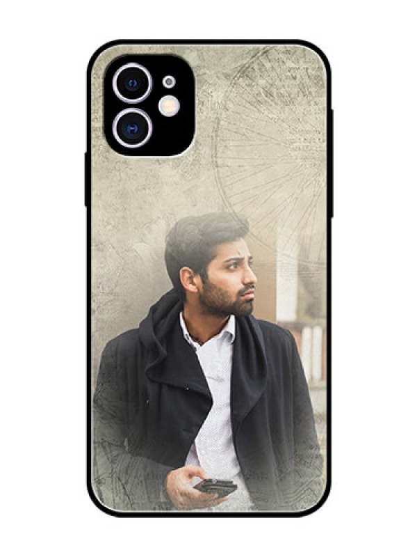 Custom Apple iPhone 11 Custom Glass Phone Case  - with vintage design