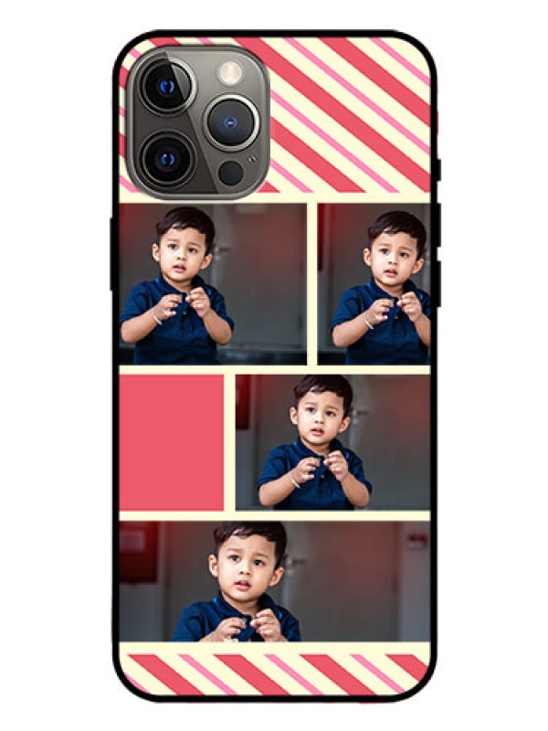 Custom Iphone 12 Pro Max Personalized Glass Phone Case  - Picture Upload Mobile Case Design