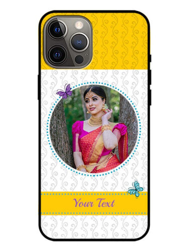 Custom Iphone 12 Pro Max Custom Glass Mobile Case  - Girls Premium Case Design