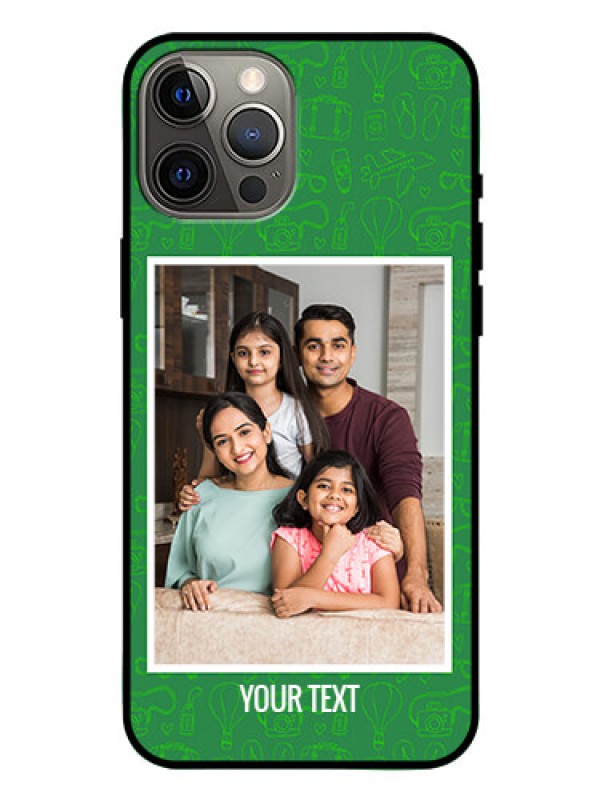 Custom Iphone 12 Pro Max Personalized Glass Phone Case  - Picture Upload Design