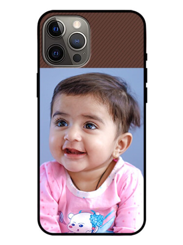 Custom Iphone 12 Pro Max Custom Glass Mobile Case  - Elegant Case Design