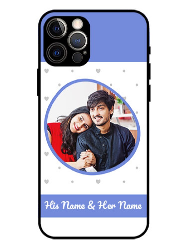 Custom Iphone 12 Pro Photo Printing on Glass Case  - Premium Case Design