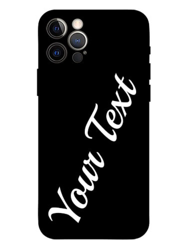 Custom Iphone 12 Pro Custom Glass Mobile Cover with Your Name