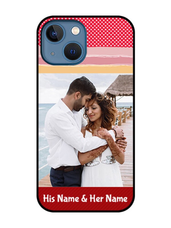 Custom iPhone 13 Mini Custom Glass Mobile Case - Premium Case Design