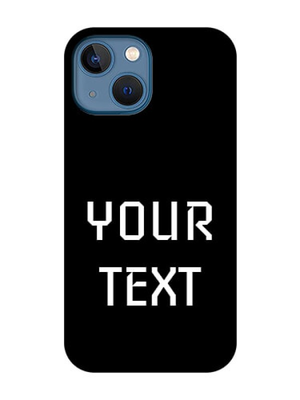 Custom iPhone 13 Mini Your Name on Glass Phone Case