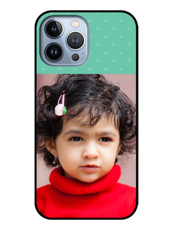 Custom iPhone 13 Pro Max Custom Glass Phone Case - Lovers Picture Design