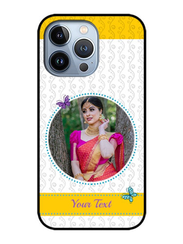 Custom iPhone 13 Pro Custom Glass Mobile Case - Girls Premium Case Design
