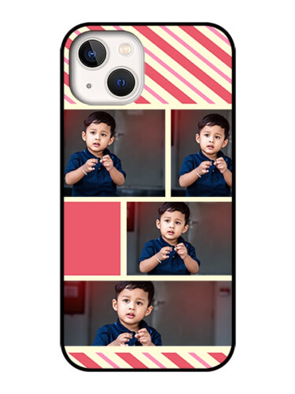 Custom iPhone 13 Personalized Glass Phone Case - Picture Upload Mobile Case Design
