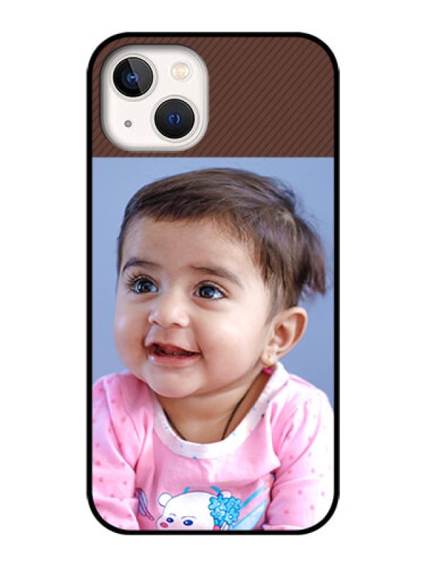 Custom iPhone 13 Custom Glass Mobile Case - Elegant Case Design