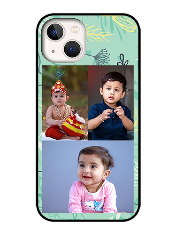 Custom iPhone 13 Photo Printing on Glass Case - Forever Family Design