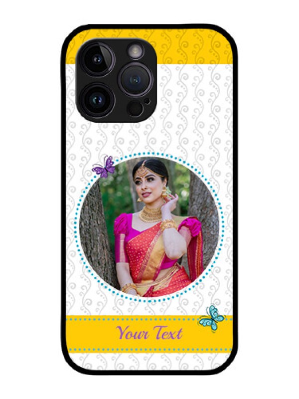 Custom iPhone 14 Pro Max Custom Glass Mobile Case - Girls Premium Case Design