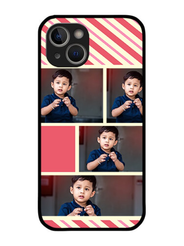 Custom iPhone 14 Personalized Glass Phone Case - Picture Upload Mobile Case Design