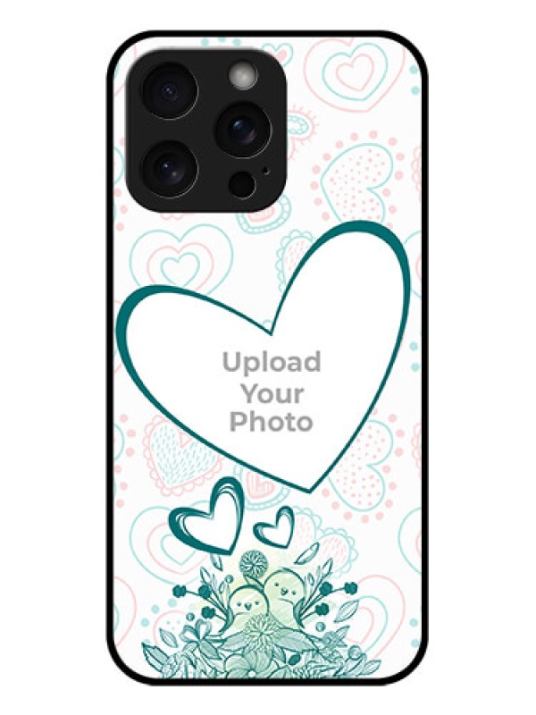 Custom iPhone 15 Pro Max Custom Glass Phone Case - Premium Couple Design