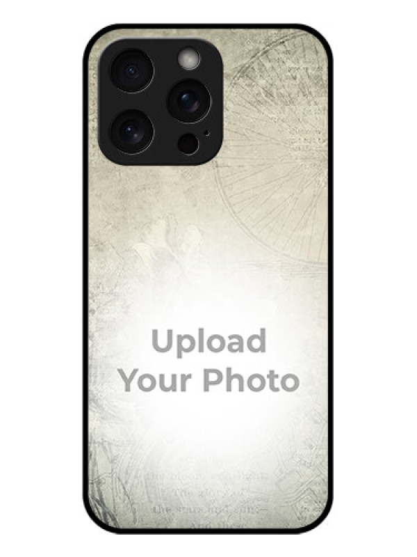 Custom iPhone 15 Pro Max Custom Glass Phone Case - With Vintage Design