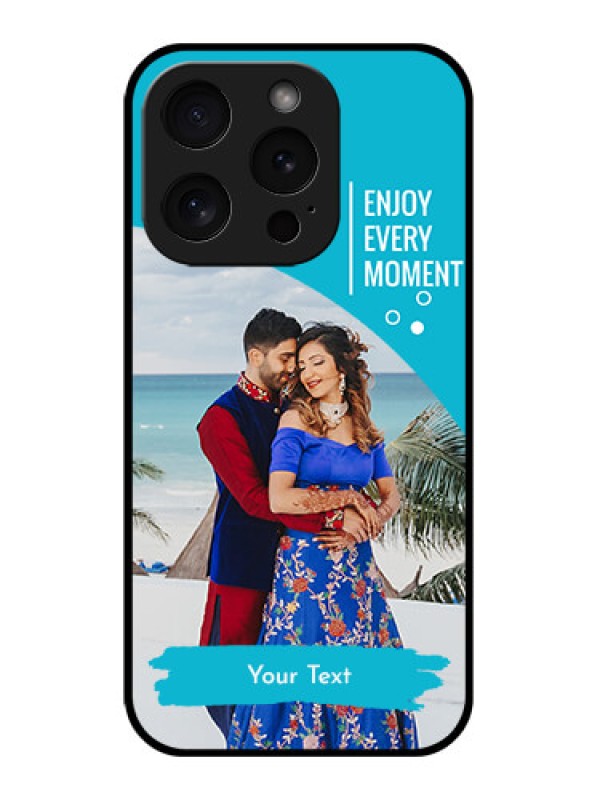 Custom Apple iPhone 15 Pro Custom Glass Phone Case - Happy Moment Design