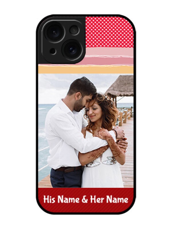 Custom Apple iPhone 15 Custom Glass Phone Case - Premium Case Design