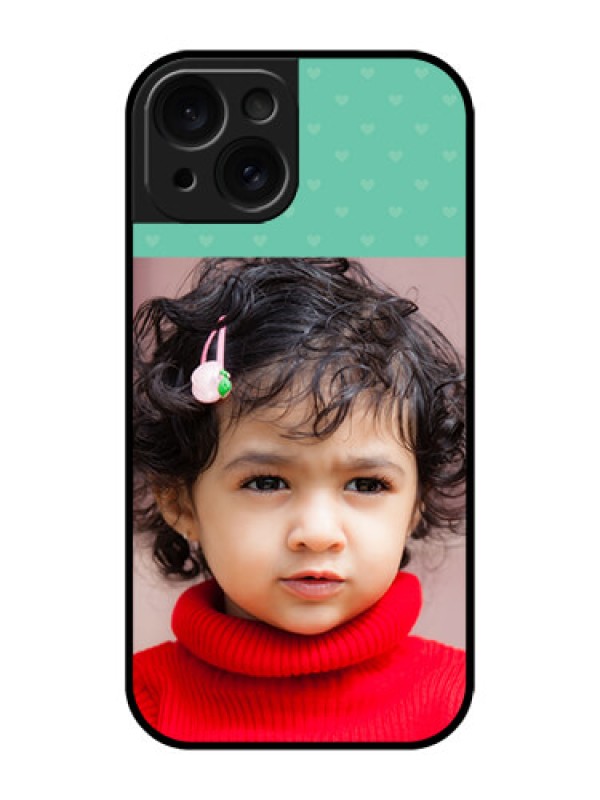 Custom Apple iPhone 15 Custom Glass Phone Case - Lovers Picture Design