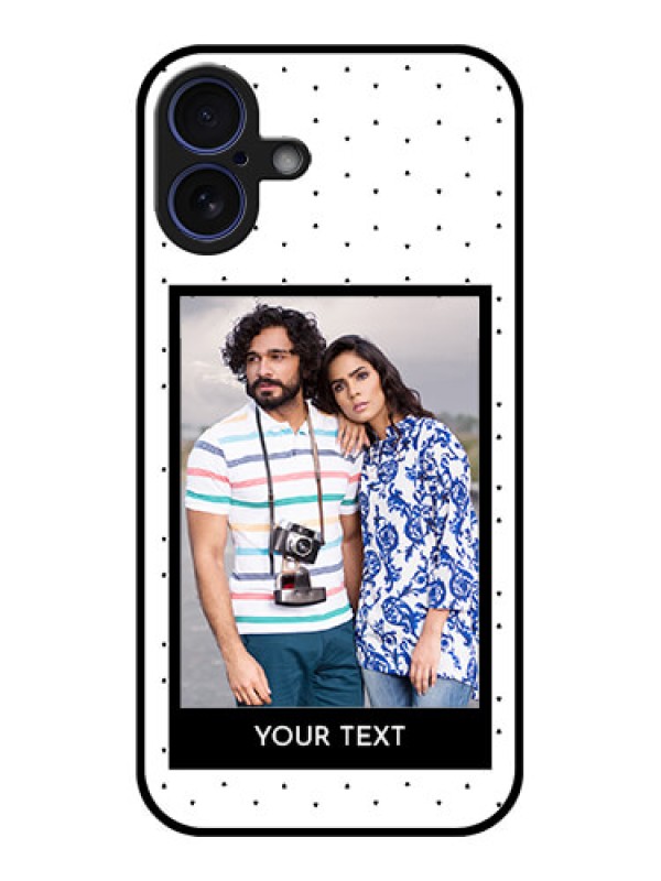 Custom iPhone 16 Plus Custom Glass Phone Case - Premium Design