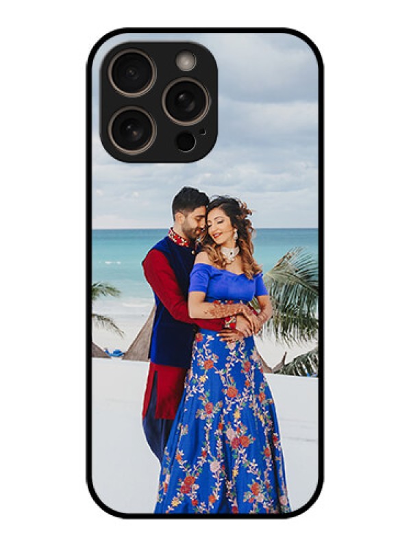 Custom iPhone 16 Pro Custom Glass Phone Case - Upload Full Picture Design