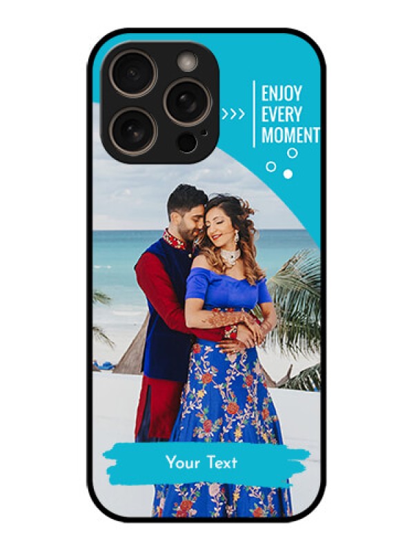 Custom iPhone 16 Pro Custom Glass Phone Case - Happy Moment Design