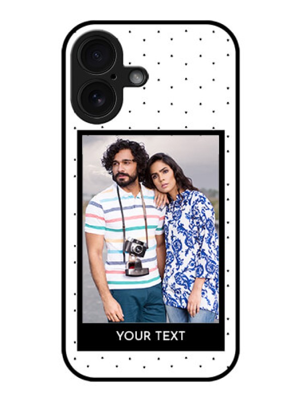 Custom iPhone 16 Custom Glass Phone Case - Premium Design