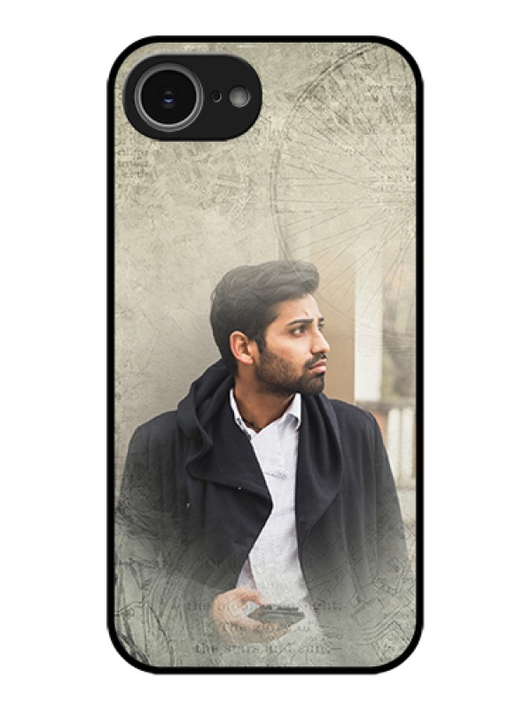 Custom iPhone 16e Custom Glass Phone Case - With Vintage Design