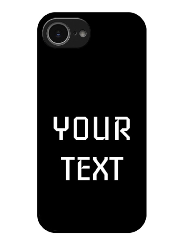 Custom iPhone 16e Custom Glass Phone Case - Your Name Design