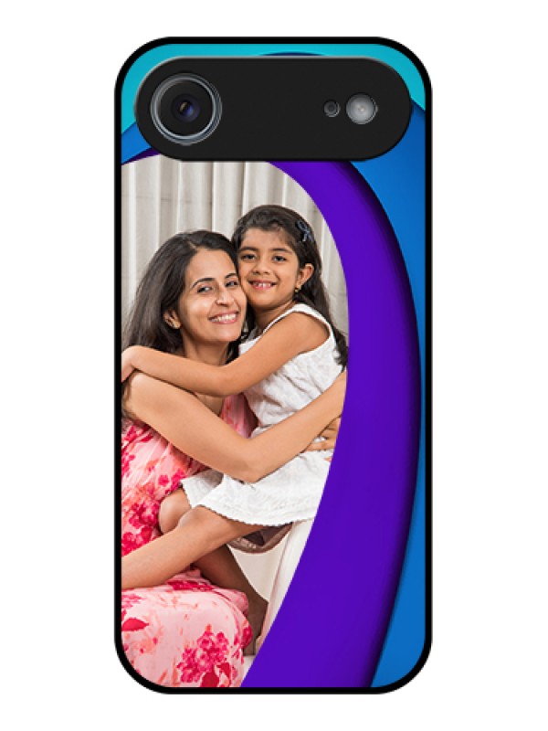Custom Apple iPhone 17 Air Custom Glass Phone Case - Simple Pattern Design