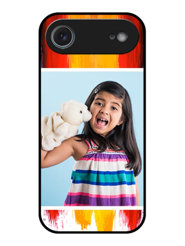 Custom Apple iPhone 17 Air Custom Glass Phone Case - Multi Color Design