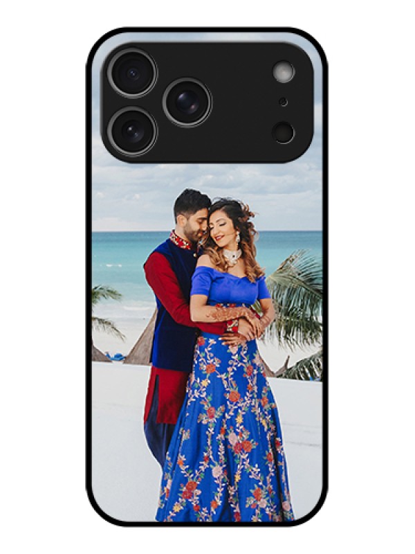 Custom Apple iPhone 17 Pro Max Custom Glass Phone Case - Upload Full Picture Design