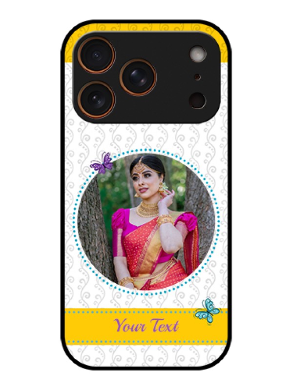 Custom Apple iPhone 17 Pro Custom Glass Phone Case - Girls Premium Case Design