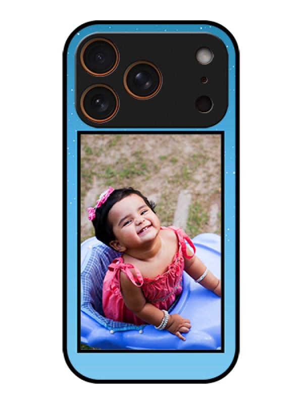 Custom Apple iPhone 17 Pro Custom Glass Phone Case - Wave Pattern Colorful Design