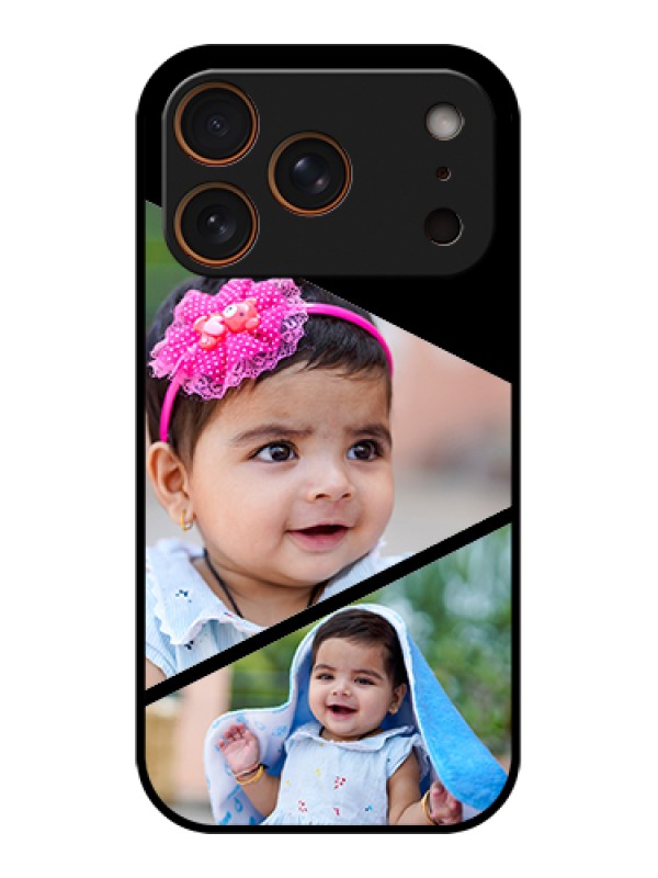 Custom Apple iPhone 17 Pro Custom Glass Phone Case - Semi Cut Design