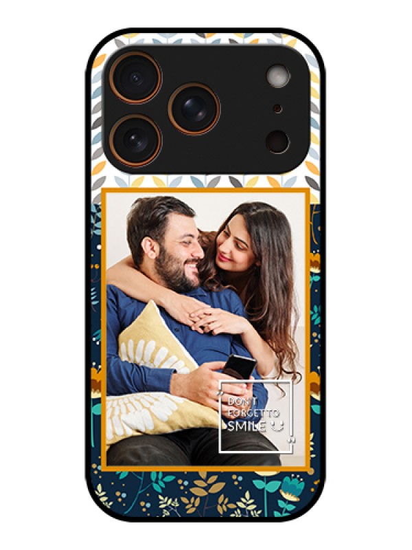 Custom Apple iPhone 17 Pro Custom Glass Phone Case - Pattern Design