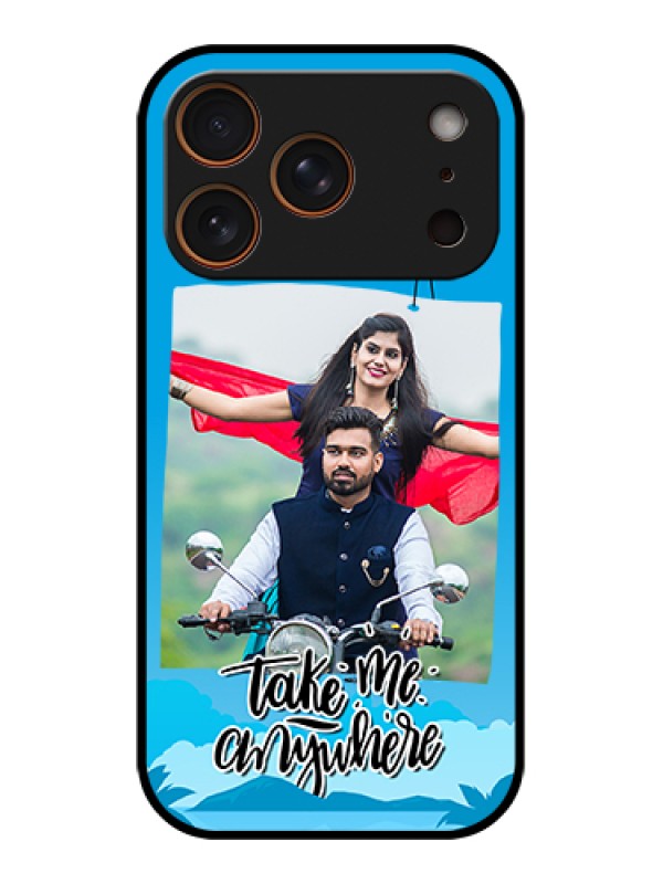 Custom Apple iPhone 17 Pro Custom Glass Phone Case - Traveller Design