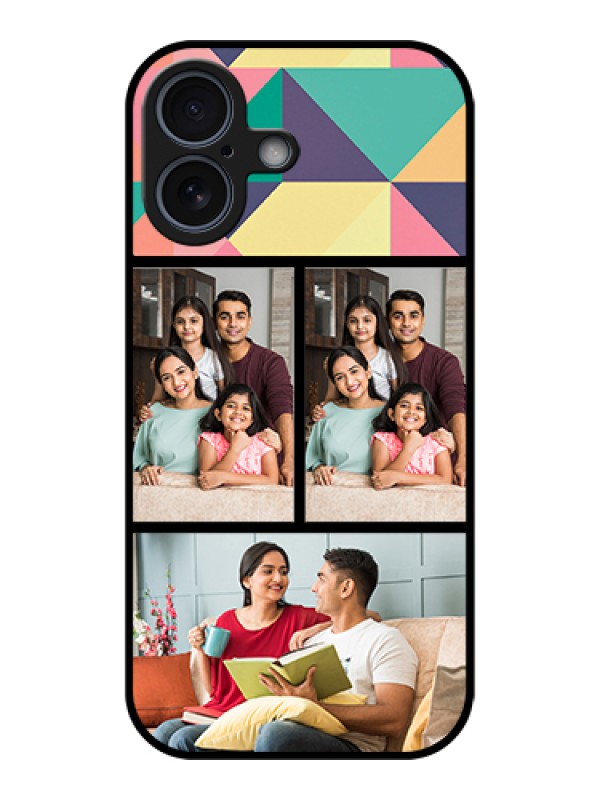 Custom Apple iPhone 17 Custom Glass Phone Case - Bulk Pic Upload Design