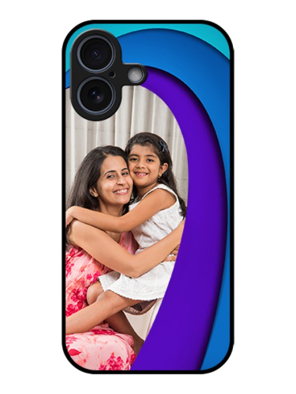 Custom Apple iPhone 17 Custom Glass Phone Case - Simple Pattern Design