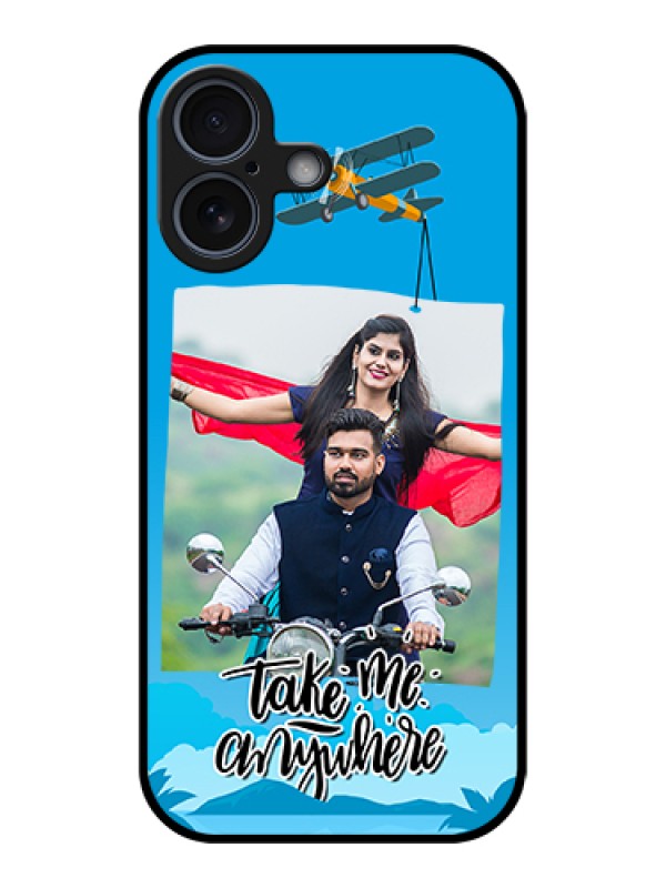 Custom Apple iPhone 17 Custom Glass Phone Case - Traveller Design