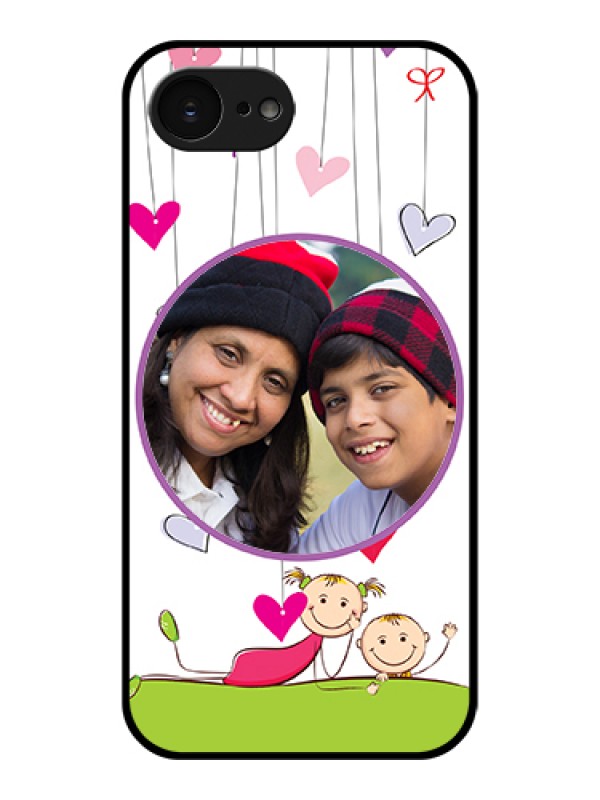 Custom Apple iPhone 17e Custom Glass Phone Case - Cute Kids Phone Case Design