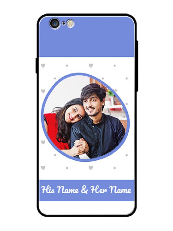 Custom Apple iPhone 6 Plus Photo Printing on Glass Case  - Premium Case Design