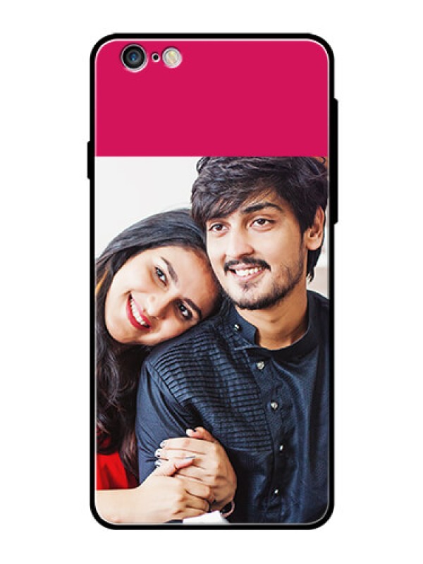 Custom Apple iPhone 6 Plus Custom Glass Mobile Case  - Anniversary Cover Design
