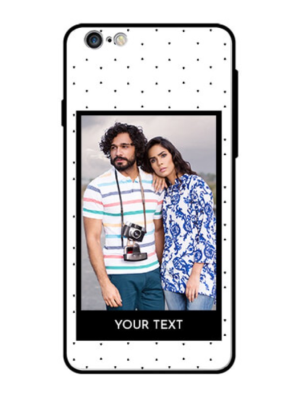 Custom Apple iPhone 6 Plus Photo Printing on Glass Case  - Premium Design