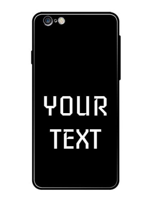 Custom Iphone 6 Plus Your Name on Glass Phone Case