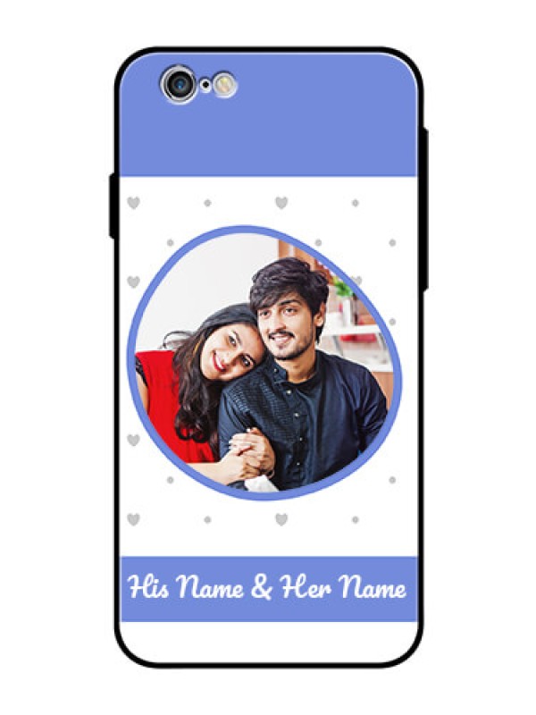 Custom Apple iPhone 6 Photo Printing on Glass Case  - Premium Case Design