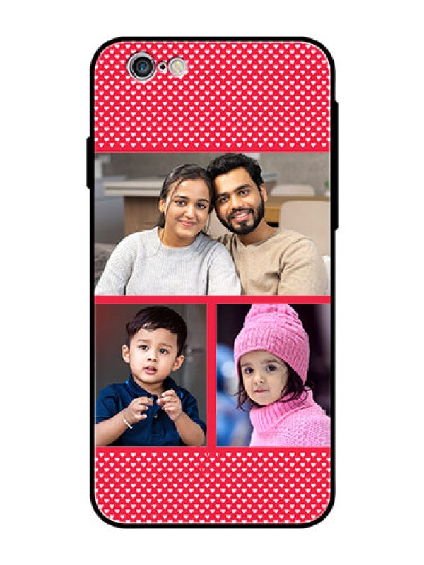 Custom Apple iPhone 6 Personalized Glass Phone Case  - Bulk Pic Upload Design