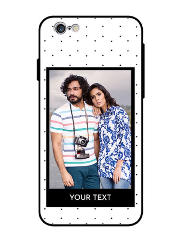 Custom Apple iPhone 6 Photo Printing on Glass Case  - Premium Design