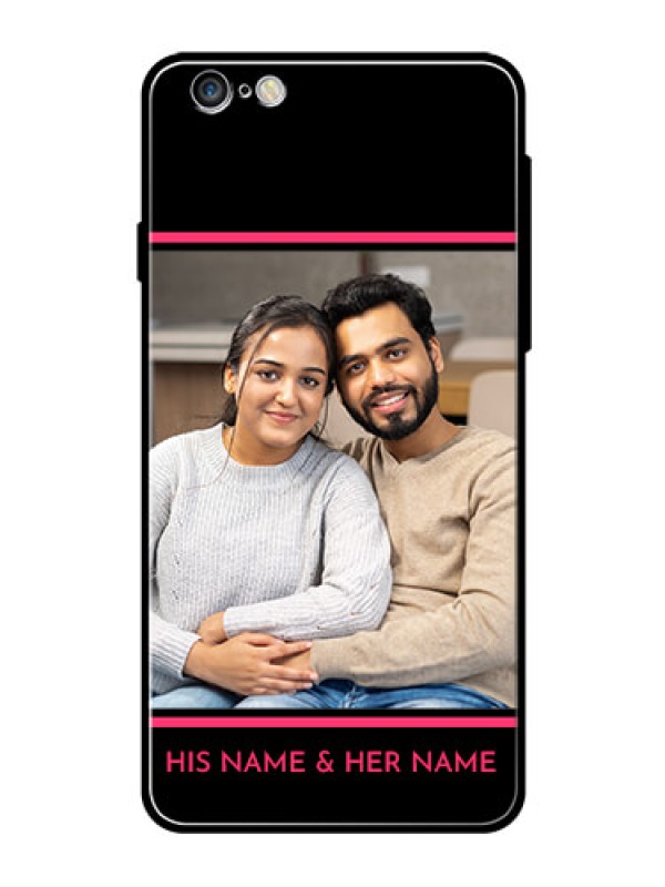 Custom Apple iPhone 6S Plus Custom Glass Mobile Case  - with Add Text Design